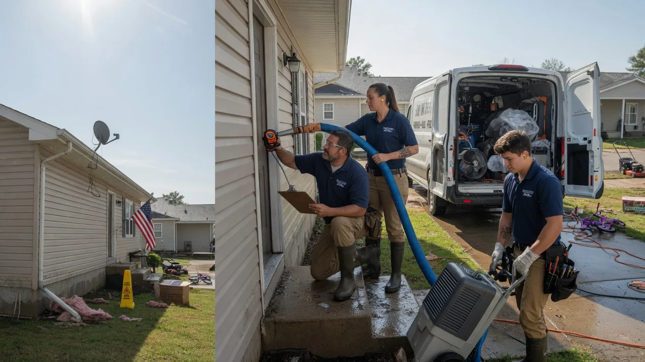 Ceiling Water Damage Restoration in Mount Hope, OH near me